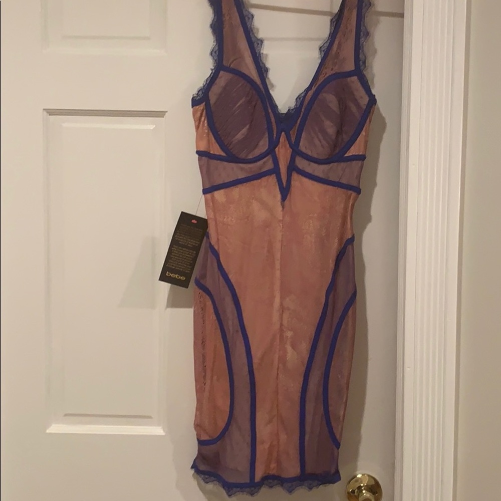 Bebe mini lace dress
